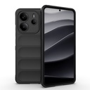 Xiaomi Redmi Note 14 4G Uyumlu Kılıf Esnek TPU Oyuklu Arka Yüzey Tasarımlı Zore Etnik Silikon Kapak