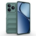 Realme C61 Uyumlu Kılıf Esnek TPU Oyuklu Arka Yüzey Tasarımlı Zore Etnik Silikon Kapak