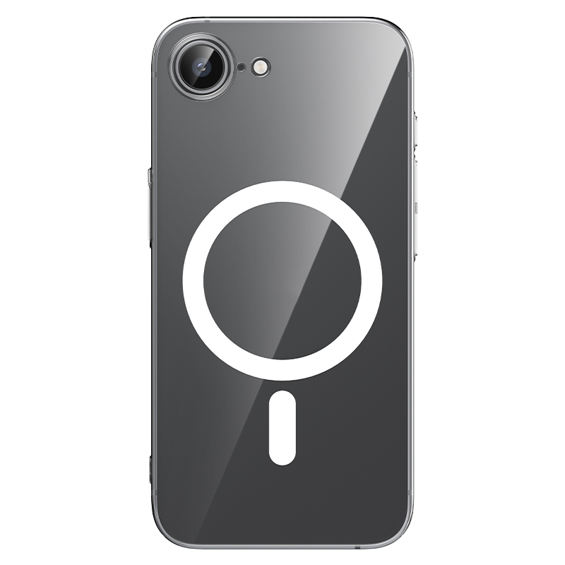 [RNZ-TA120341] Apple iPhone 16E Uyumlu Kılıf M-safe Şarj Özellikli Benks ​​​​​​Crystal Serisi Şeffaf Kapak