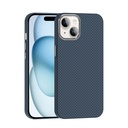 Apple iPhone 14 Uyumlu Kılıf M-safe Şarj Özellikli Karbon Fiber Görünümlü Zore Gros Kapak