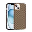 Apple iPhone 14 Uyumlu Kılıf M-safe Şarj Özellikli Karbon Fiber Görünümlü Zore Gros Kapak