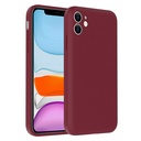 Apple iPhone 11 Uyumlu Kılıf Kamera Korumalı Kartlık Hazneli Zore Vitra Kapak