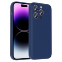 Apple iPhone 14 Pro Uyumlu Kılıf Kamera Korumalı Kartlık Hazneli Zore Vitra Kapak