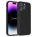Apple iPhone 14 Pro Uyumlu Kılıf Kamera Korumalı Kartlık Hazneli Zore Vitra Kapak