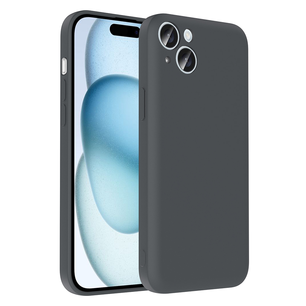 Apple iPhone 15 Uyumlu Kılıf Kamera Korumalı Kartlık Hazneli Zore Vitra Kapak