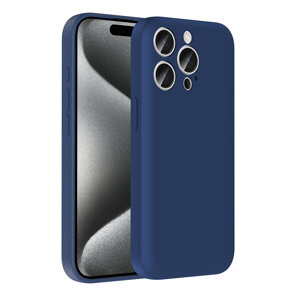 Apple iPhone 15 Pro Max Uyumlu Kılıf Kamera Korumalı Kartlık Hazneli Zore Vitra Kapak