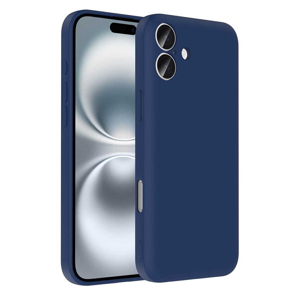Apple iPhone 16 Plus Uyumlu Kılıf Kamera Korumalı Kartlık Hazneli Zore Vitra Kapak