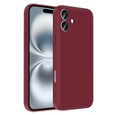 Apple iPhone 16 Plus Uyumlu Kılıf Kamera Korumalı Kartlık Hazneli Zore Vitra Kapak