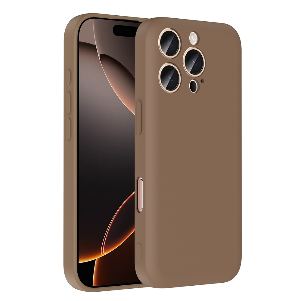 Apple iPhone 16 Pro Uyumlu Kılıf Kamera Korumalı Kartlık Hazneli Zore Vitra Kapak
