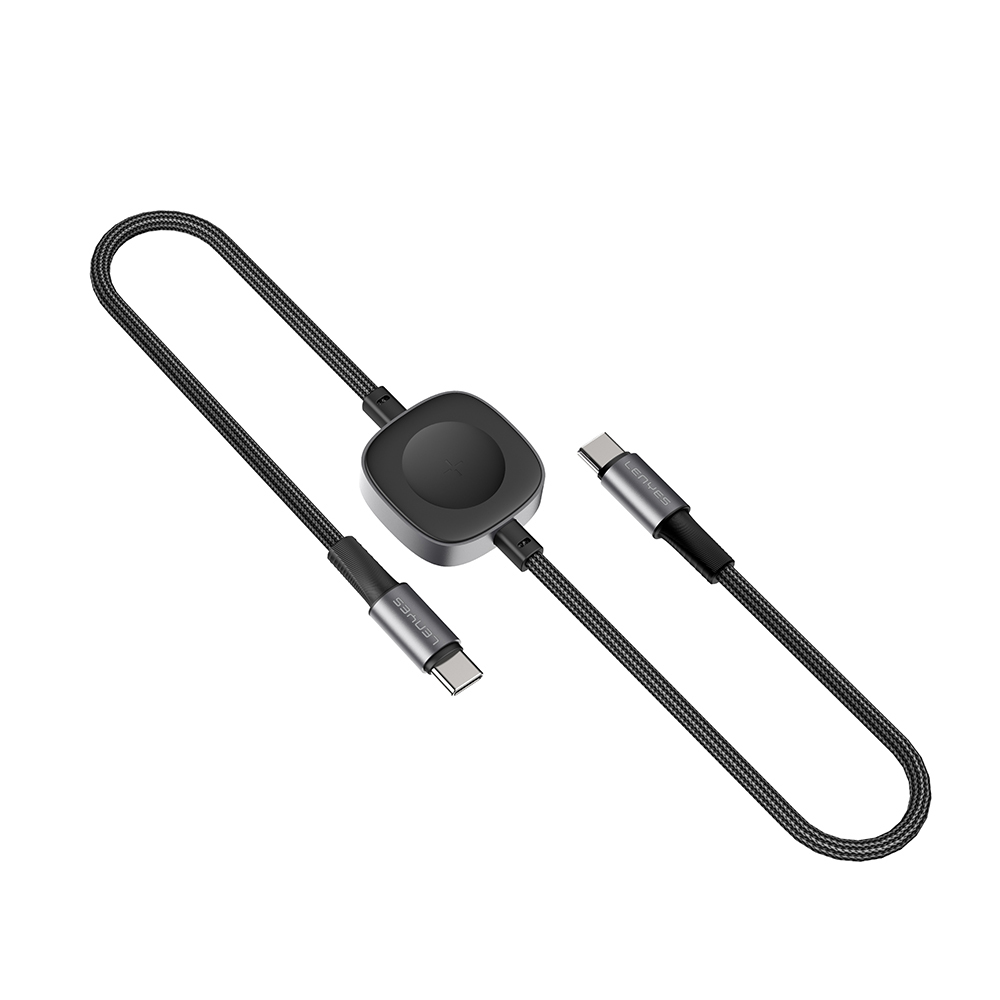 [RNZ-TA119643] Lenyes LC540 Type-C to Type-C + Akıllı Saat Şarj Kablosu 100W 1.2M