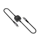 Lenyes LC540 Type-C to Type-C + Akıllı Saat Şarj Kablosu 100W 1.2M