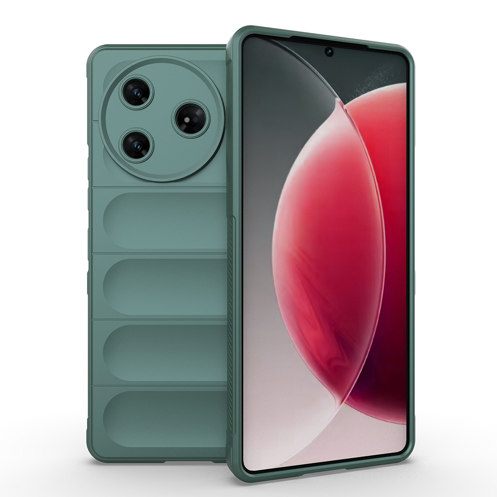 Tecno Spark 30 Pro Uyumlu Kılıf Esnek TPU Oyuklu Arka Yüzey Tasarımlı Zore Etnik Silikon Kapak