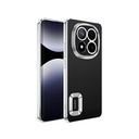 Xiaomi Poco X7 Uyumlu Kılıf Kamera Korumalı Logo Gösteren Zore Omega Kapak