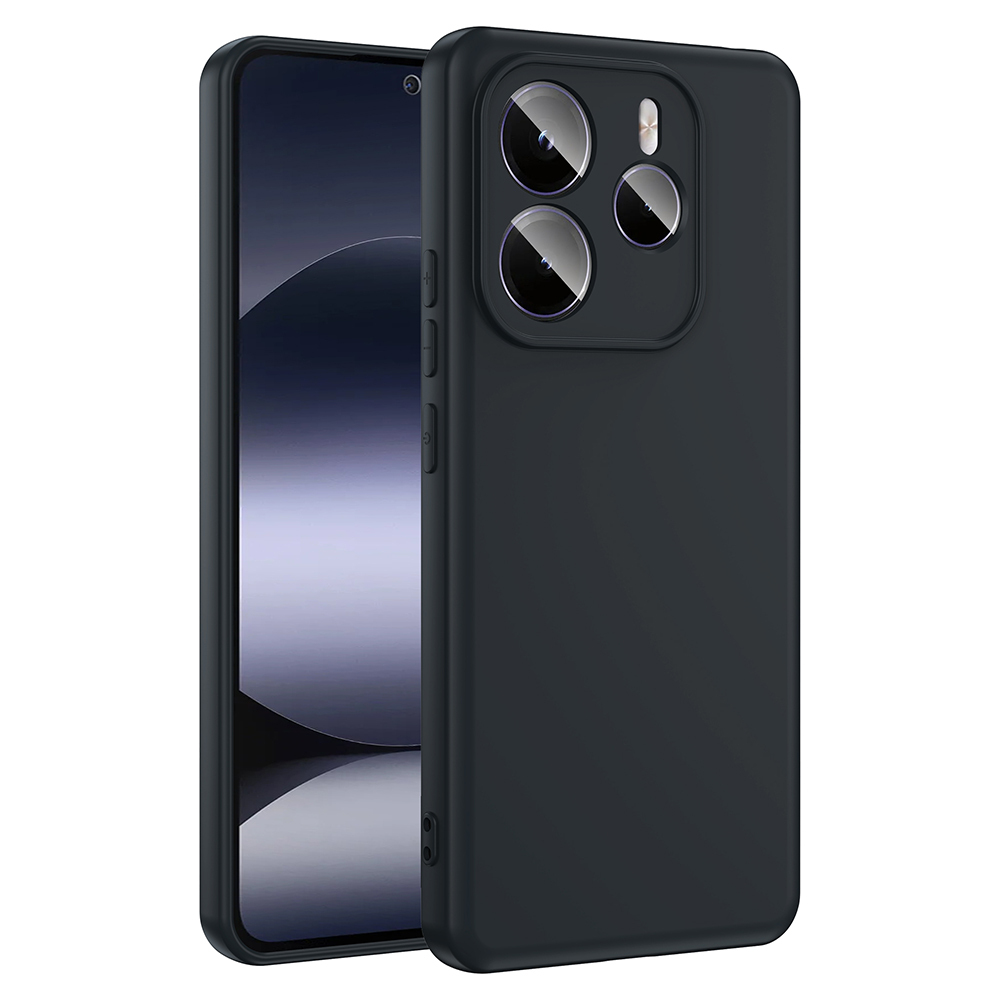 [RNZ-TA119675] Xiaomi Redmi Note 14 5G Uyumlu Kılıf Zore Mara Lansman Kapak (Siyah)