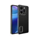 Xiaomi Redmi Note 14 4G Uyumlu Kılıf Kamera Korumalı Logo Gösteren Zore Omega Kapak