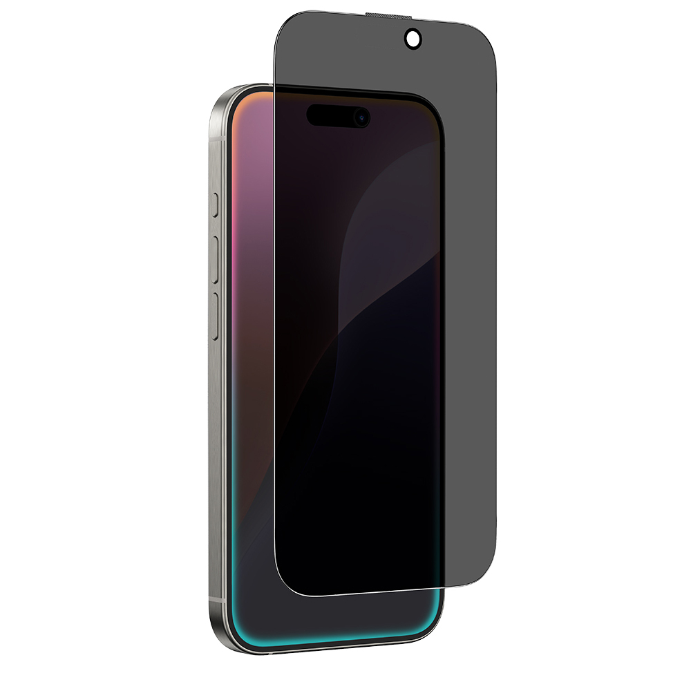 [RNZ-TA119881] Apple iPhone 16 Uyumlu Amazingthing Titan Privacy Parmak İzi Bırakmayan Temperli Cam Ekran Koruyucu