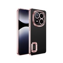 Xiaomi Redmi Note 14 Pro 5G Uyumlu Kılıf Kamera Korumalı Logo Gösteren Zore Omega Kapak