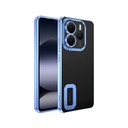 Xiaomi Redmi Note 14 5G Uyumlu Kılıf Kamera Korumalı Logo Gösteren Zore Omega Kapak