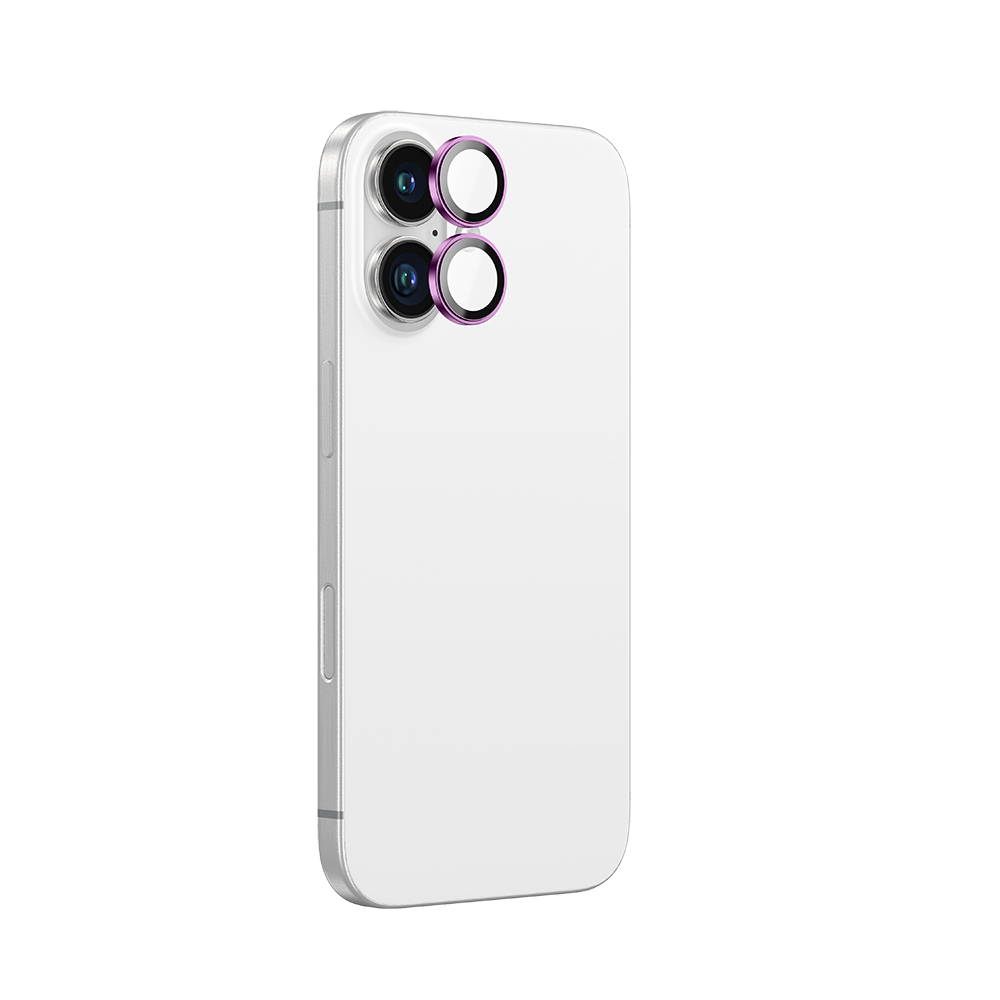 Apple iPhone 16 Plus Uyumlu Amazingthing Anti Reflective Kamera Lens Koruyucu + Kolay Uygulama Aparatlı