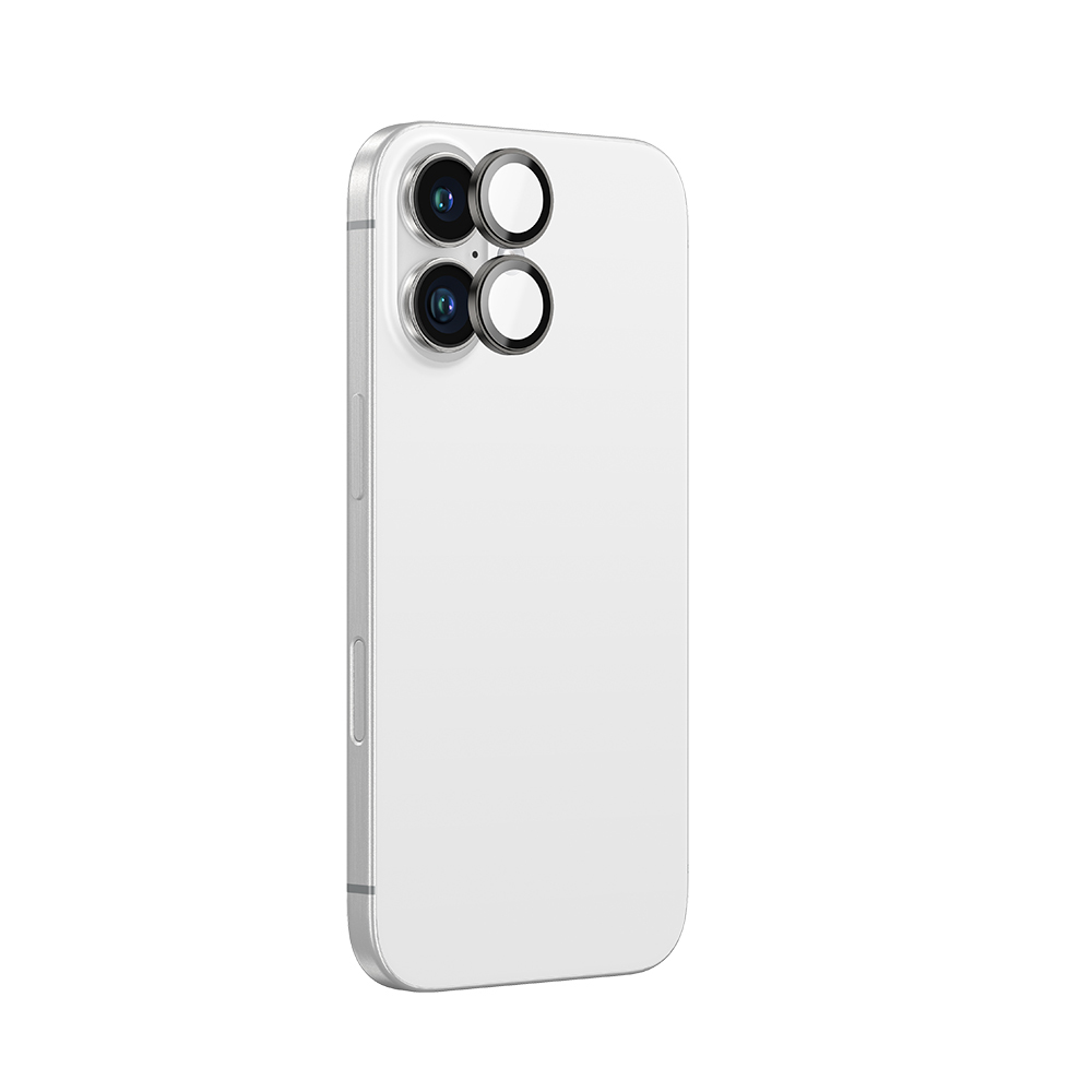 [RNZ-TA119837] Apple iPhone 16 Plus Uyumlu Amazingthing Anti Reflective Kamera Lens Koruyucu + Kolay Uygulama Aparatlı (Siyah)