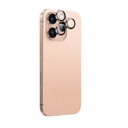 Apple iPhone 16 Pro Max Uyumlu Amazingthing Anti Reflective Kamera Lens Koruyucu + Kolay Uygulama Aparatlı