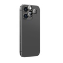 Apple iPhone 16 Pro Max Uyumlu Amazingthing Anti Reflective Kamera Lens Koruyucu + Kolay Uygulama Aparatlı