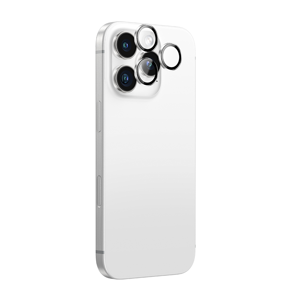 Apple iPhone 16 Pro Max Uyumlu Amazingthing Anti Reflective Kamera Lens Koruyucu + Kolay Uygulama Aparatlı