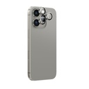 Apple iPhone 16 Pro Uyumlu Amazingthing Anti Reflective Kamera Lens Koruyucu + Kolay Uygulama Aparatlı