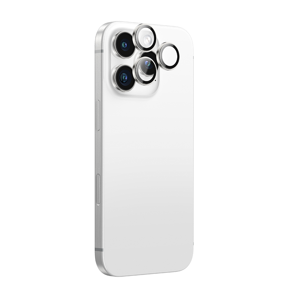 Apple iPhone 16 Pro Uyumlu Amazingthing Anti Reflective Kamera Lens Koruyucu + Kolay Uygulama Aparatlı