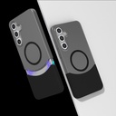 Samsung Galaxy S25 Plus Uyumlu Kılıf M-Safe Şarj Özellikli Mıknatıslı Zore Duble Kapak