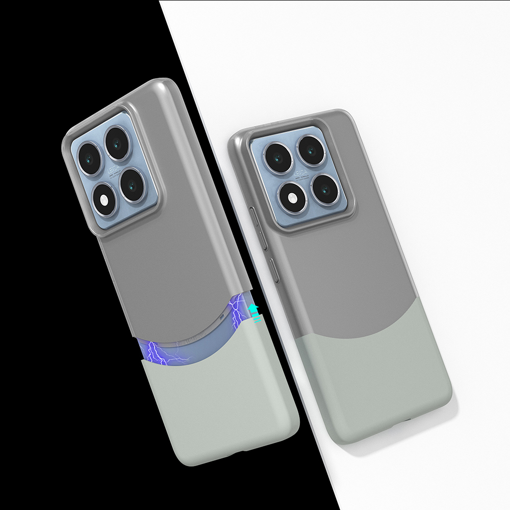 Xiaomi 14T Pro Uyumlu Kılıf Mıknatıslı Zore Duble Kapak