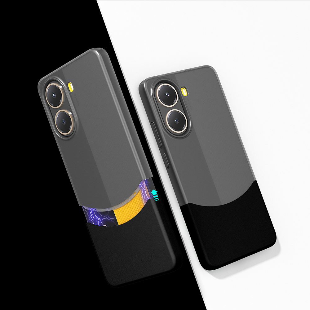 [RNZ-TA119793] Xiaomi Poco X7 Pro Uyumlu Kılıf Mıknatıslı Zore Duble Kapak (Siyah)