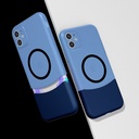 Apple iPhone 11 Uyumlu Kılıf M-Safe Şarj Özellikli Mıknatıslı Zore Duble Kapak