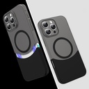 Apple iPhone 16 Pro Uyumlu Kılıf M-Safe Şarj Özellikli Mıknatıslı Zore Duble Kapak