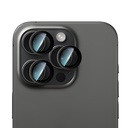 Apple iPhone 15 Pro Uyumlu CaseWorld Alloy Serisi Oleofobik Anti Reflective Kamera Lens Koruyucu