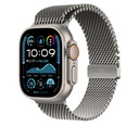 Apple Watch Ultra 49mm Uyumlu Zore KRD-100 Titanyum Hasır Kordon