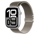 Apple Watch 7 45mm Uyumlu Zore KRD-100 Titanyum Hasır Kordon