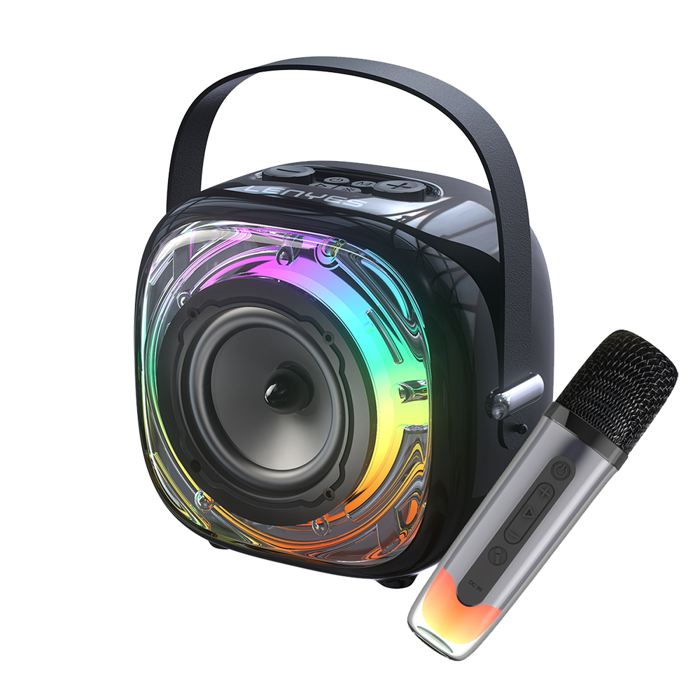 [RNZ-TA117519] Lenyes S226 RGB Işıklı Askılı Mikrofonlu Bluetooth Speaker Hoparlör v5.3