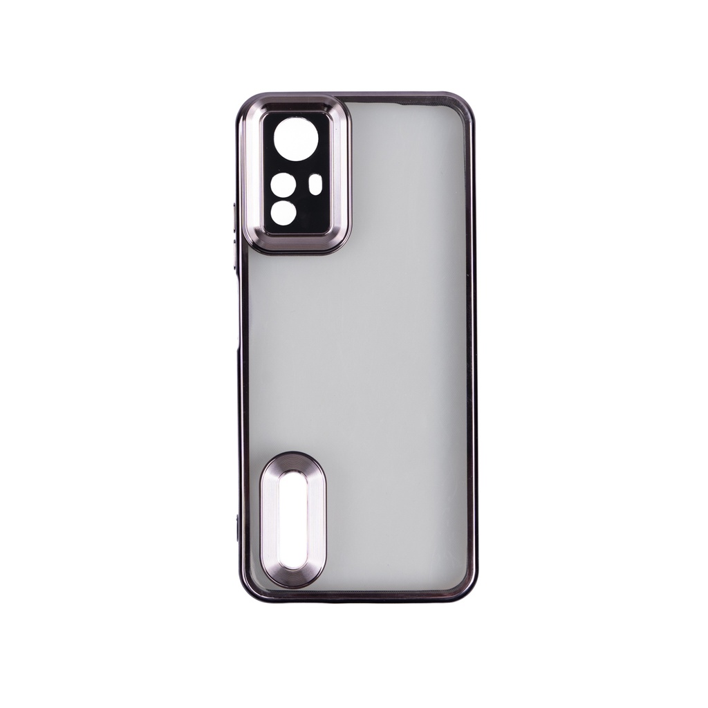 Xiaomi Redmi Note 12S Uyumlu Kılıf Kamera Korumalı Logo Gösteren Zore Omega Kapak