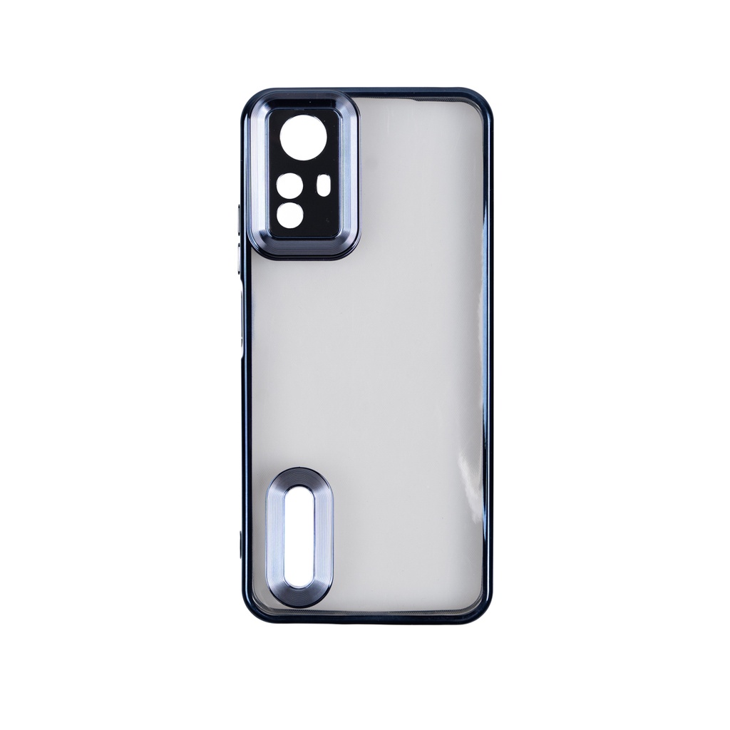 Xiaomi Redmi Note 12S Uyumlu Kılıf Kamera Korumalı Logo Gösteren Zore Omega Kapak