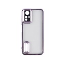 Xiaomi Redmi Note 12S Uyumlu Kılıf Kamera Korumalı Logo Gösteren Zore Omega Kapak