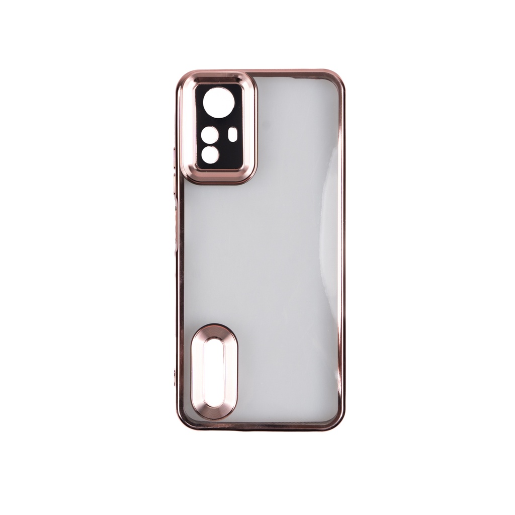 Xiaomi Redmi Note 12S Uyumlu Kılıf Kamera Korumalı Logo Gösteren Zore Omega Kapak