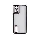 Xiaomi Redmi Note 12S Uyumlu Kılıf Kamera Korumalı Logo Gösteren Zore Omega Kapak