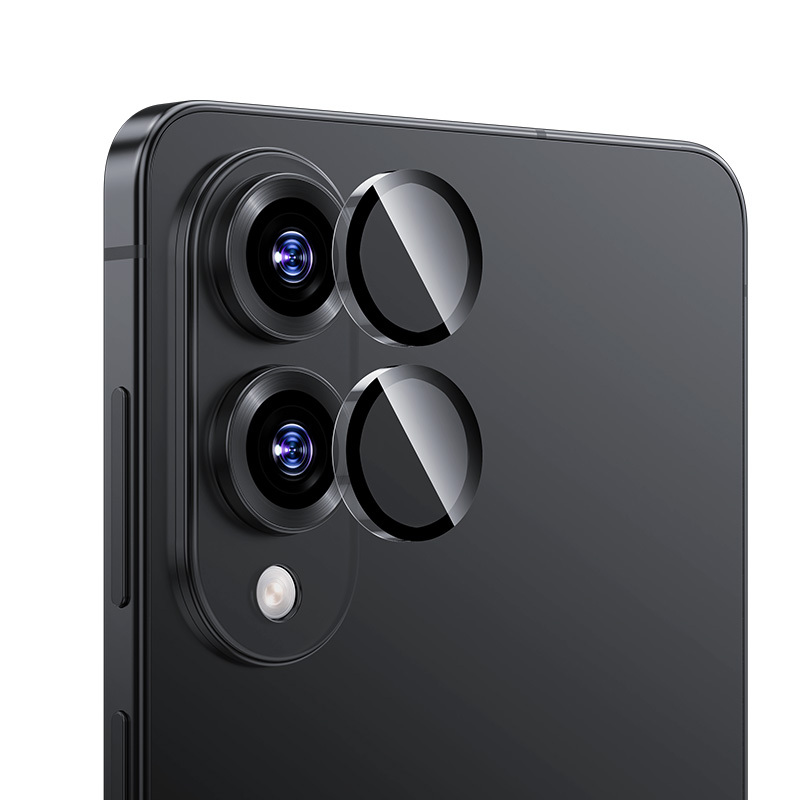 [RNZ-TA120453] Samsung Galaxy S25 Edge Uyumlu Benks Glass Warrior Kolay Uygulama Aparatlı Kamera Lens Koruyucu