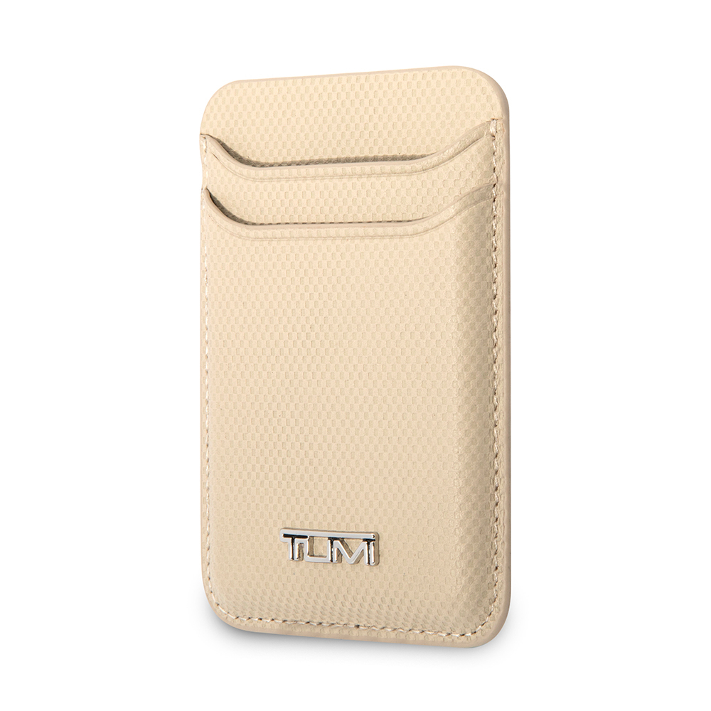Tumi Orjinal Lisanslı 2 Hazneli Metal Logolu Deri Magnetik Kartlık
