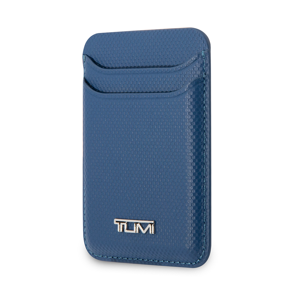 Tumi Orjinal Lisanslı 2 Hazneli Metal Logolu Deri Magnetik Kartlık