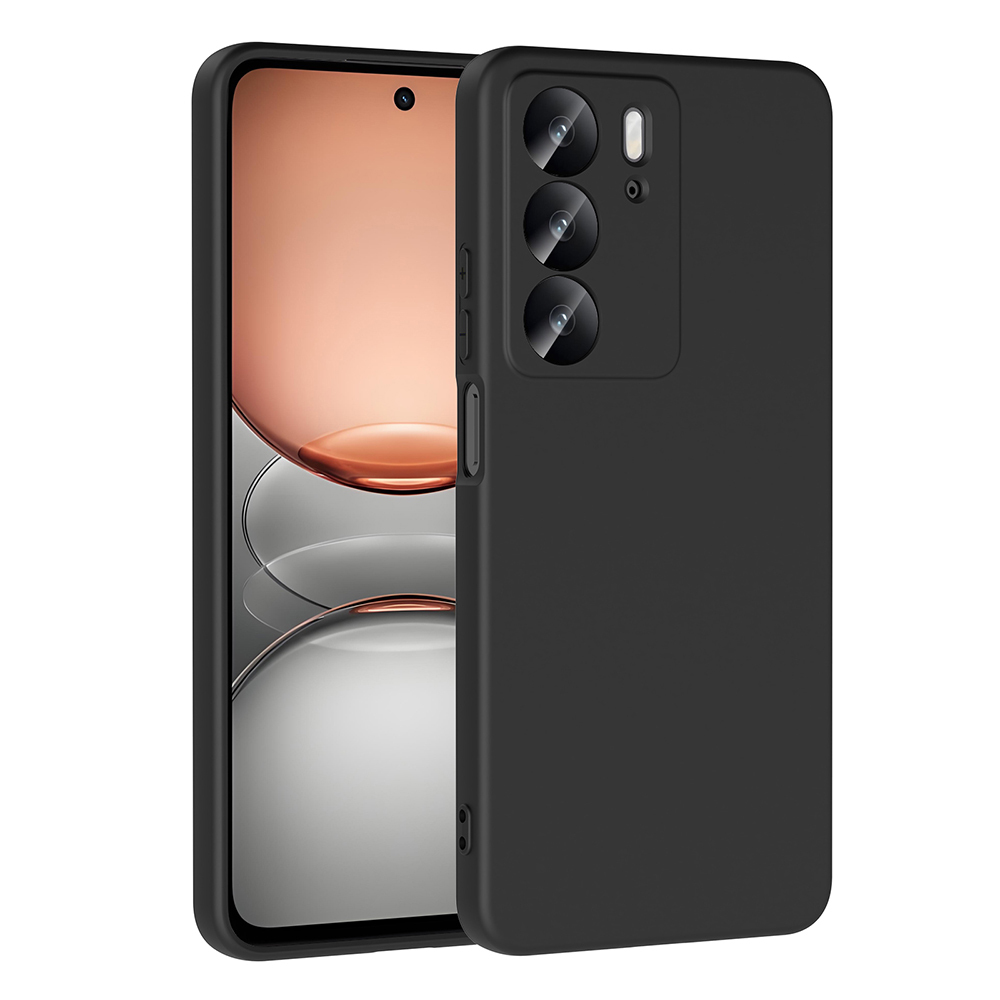 [RNZ-TA120382] Realme C75 Uyumlu Kılıf Zore Mara Lansman Kapak (Siyah)