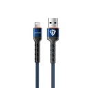 Lenyes LC515 USB-A to Lightning Hızlı Şarj Özellikli Örgülü Data ve Şarj Kablosu 3A 1M