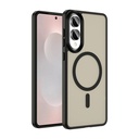 Samsung Galaxy S25 Edge Uyumlu Kılıf M-safe Şarj Özellikli Mat Arka Yüzey Zore Sio Kapak