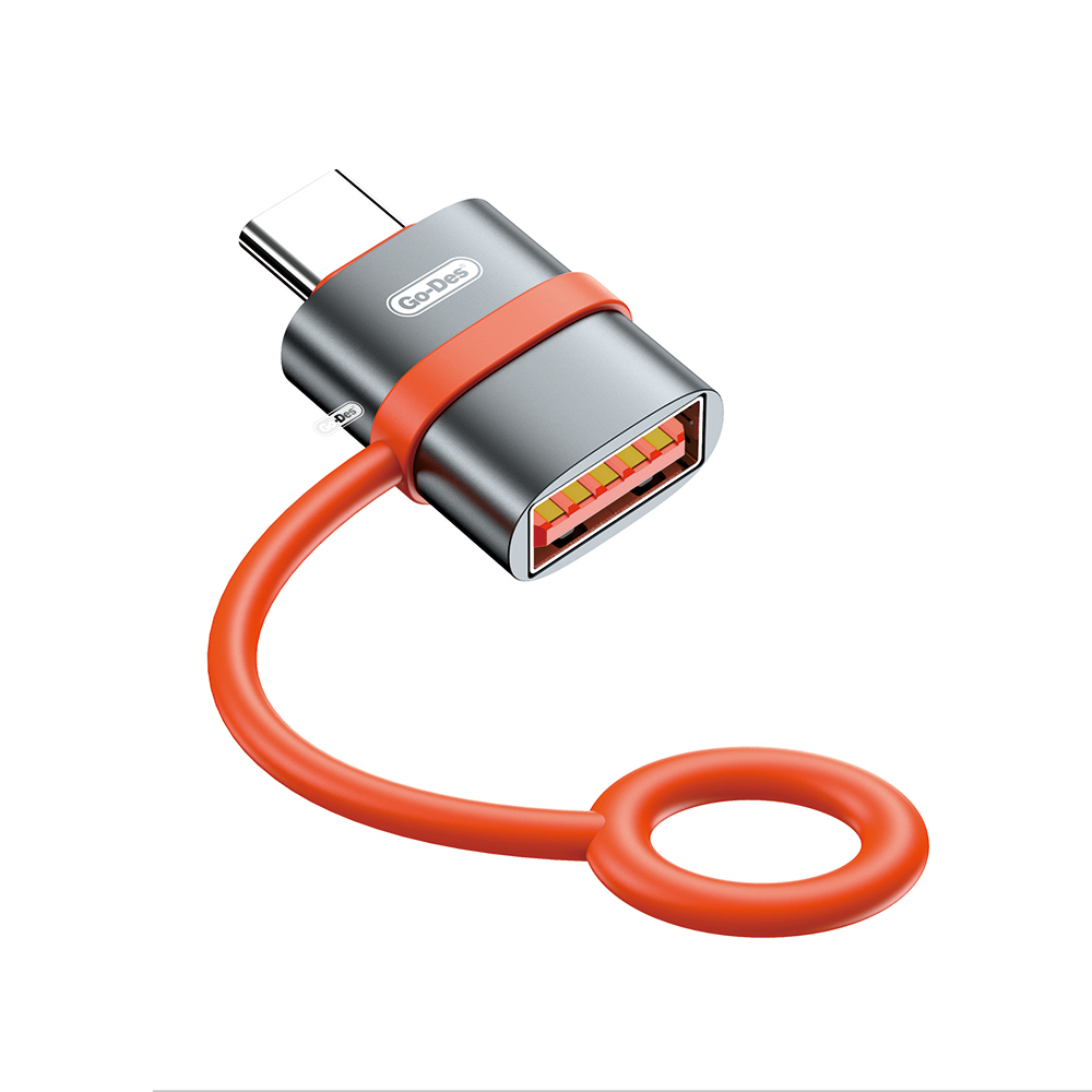 [RNZ-TA120638] Go Des GD-CT071 Type-C to USB-A OTG Adaptör